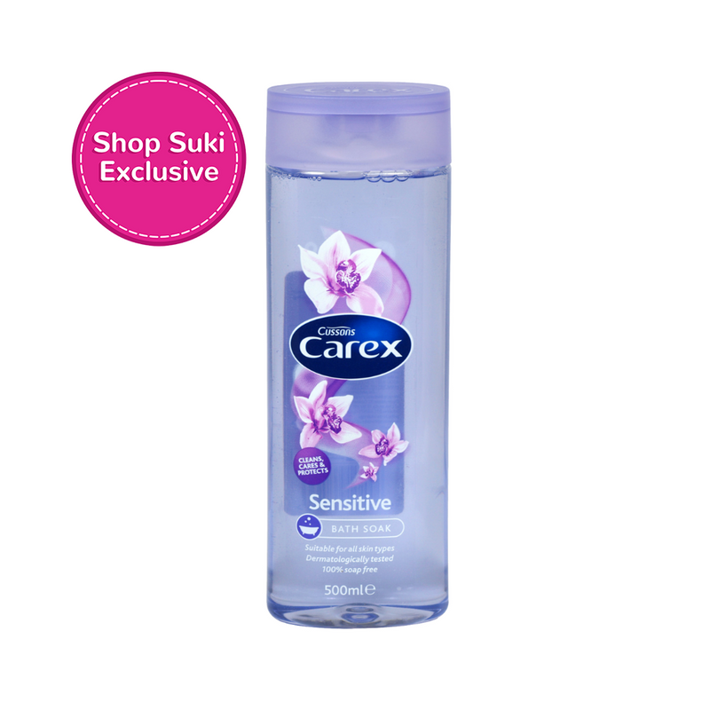 Cussons Carex Sensitive Bath Soak 500ml