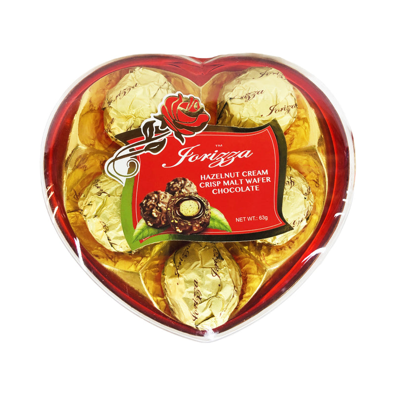 Jorizza Chocolate Heart Shaped