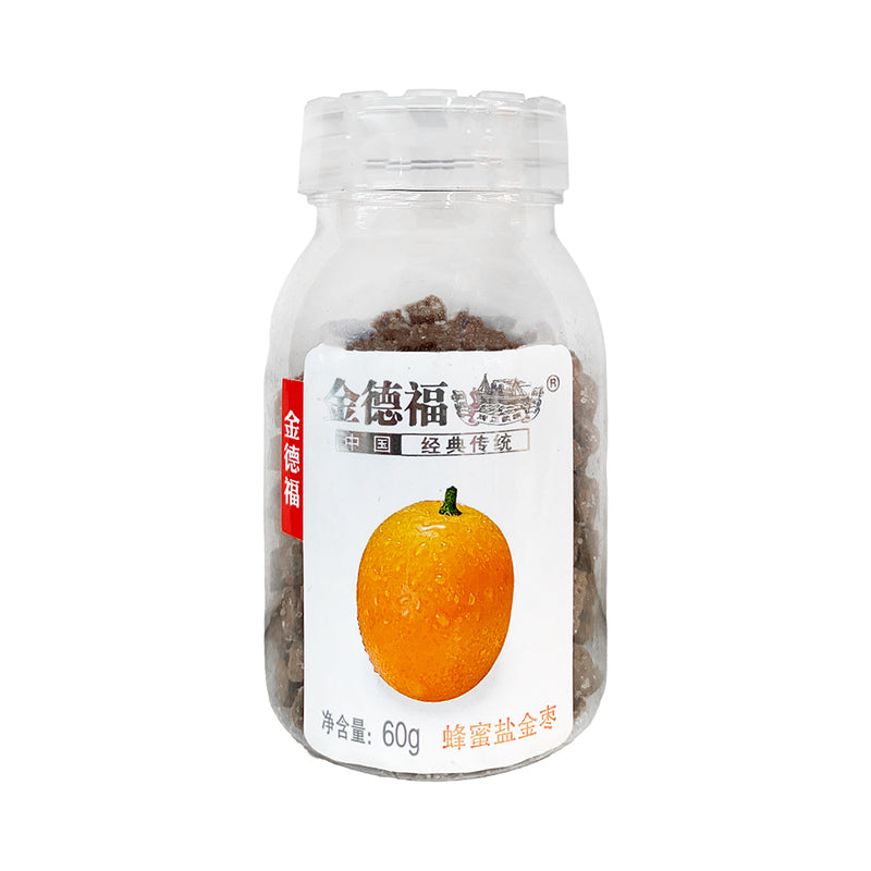 Bee Tin Salted Jujube Orange Jar 60g