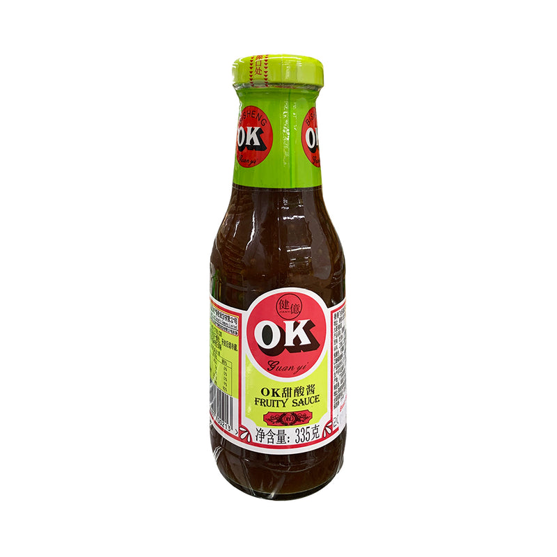 Bee Tin OK Fruity Sauce Bottle 335g