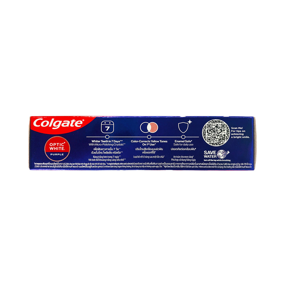 Colgate Toothpaste Variant Purple Colgate Toothpaste Optic White Purple