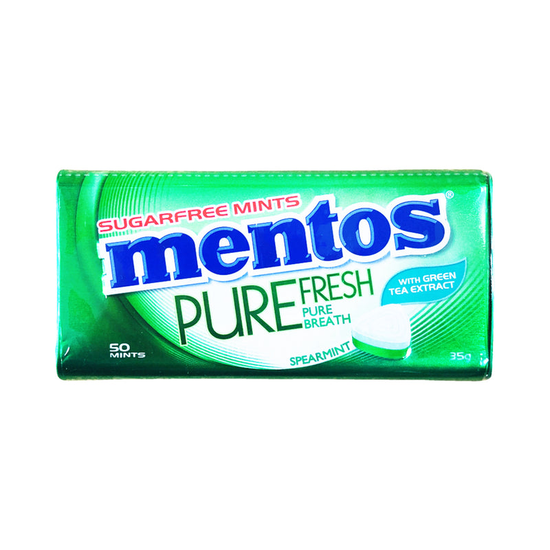 Mentos Chewing Gum Pure Fresh Sugar Free Spearmint 35g