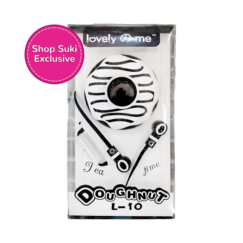 Lovely Me Doughnut Earphone Tea Time L-10