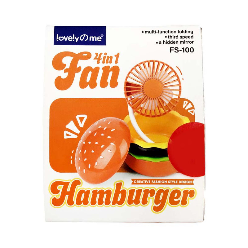 Lovely Me 4in1 Fan Hamburger