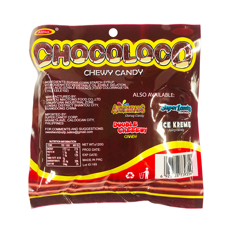 Almo Chocoloco Chewy Candy 24's