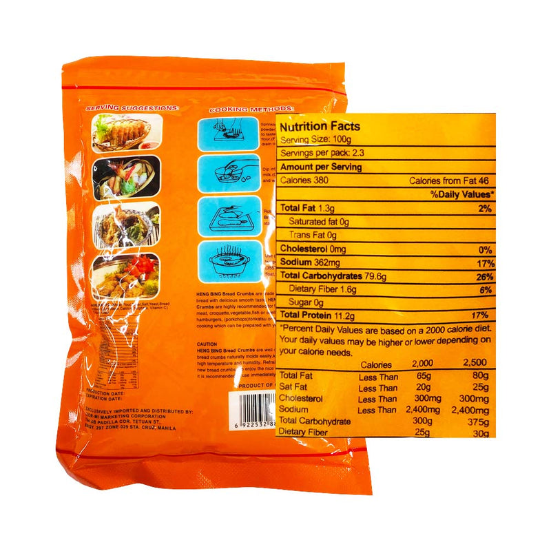 Breadbing Heng Bing Bread Crumbs 230g