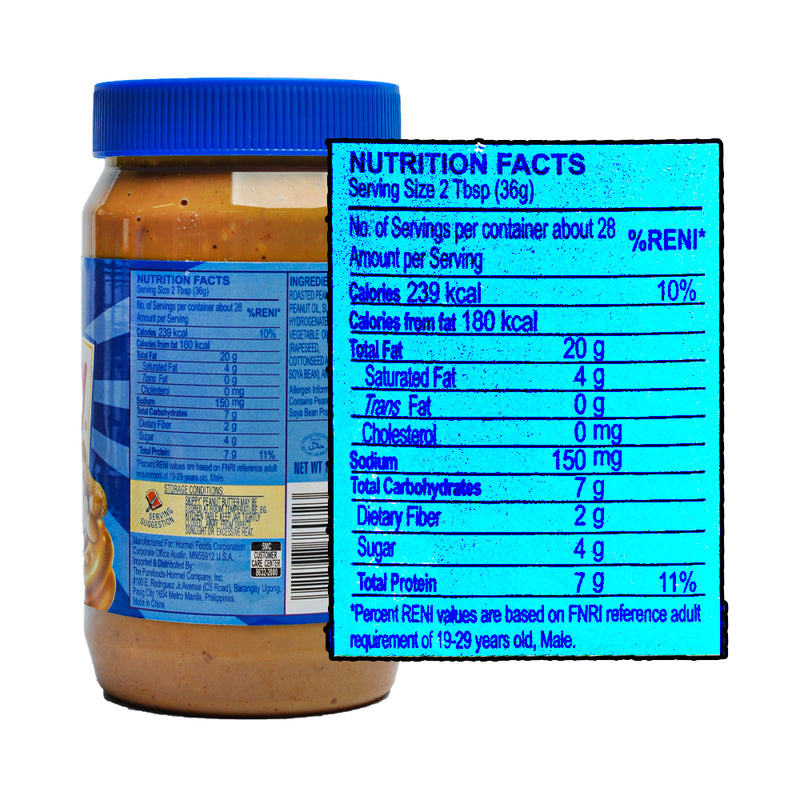 Skippy Peanut Butter Chunky 1kg