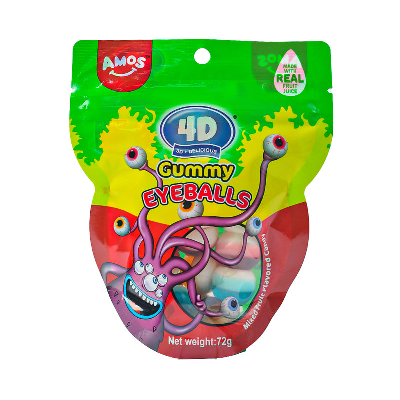 4D Gummy Eyeballs 72g