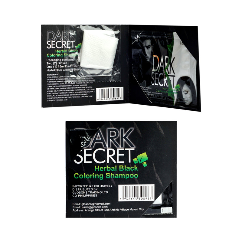 Dark Secret Herbal Blackening Shampoo 15ml