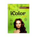 Icolor Shampoo In Hair Color Medium Brown 30ml