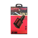 Mizoo 3-in-1 USB Car Charger With Cigarette Lighter Socket And Dual USB