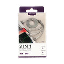 Mizoo D33 3in1 Charging Cable 1.2m