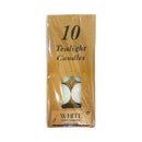 White Tealight Candles Purity And Harmony 10's