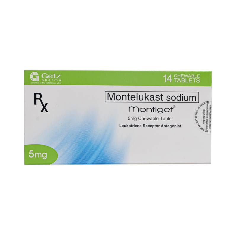 Montiget Montelukast Sodium 5mg Tablet 1's