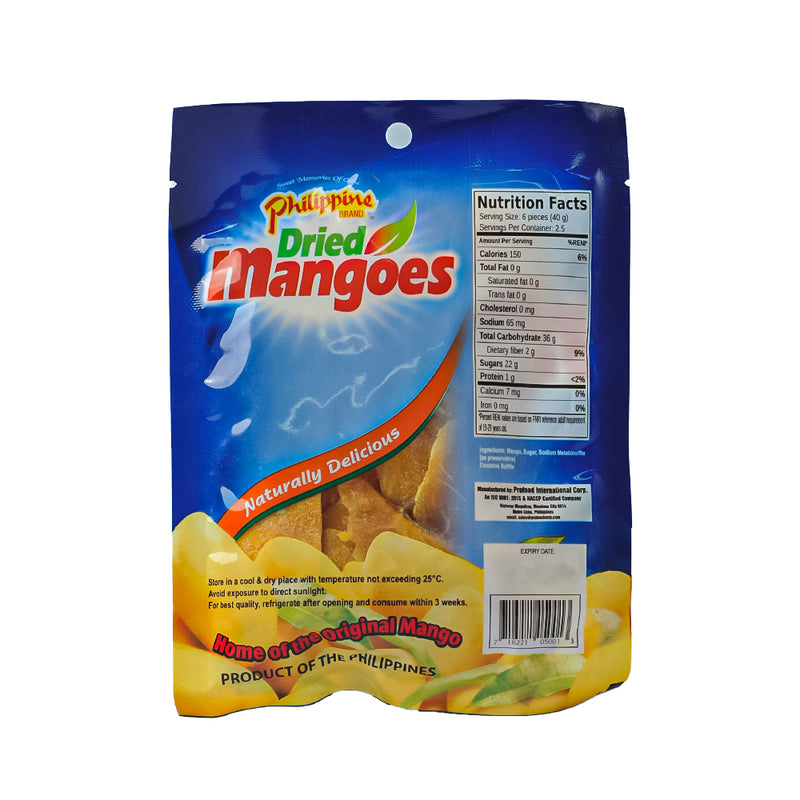Philippine Brand Dried Mango Slice 100g