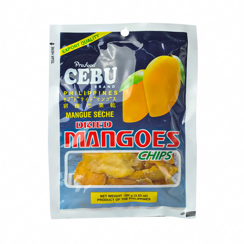 Profood Cebu Dried Fruit Mango Chips 100g