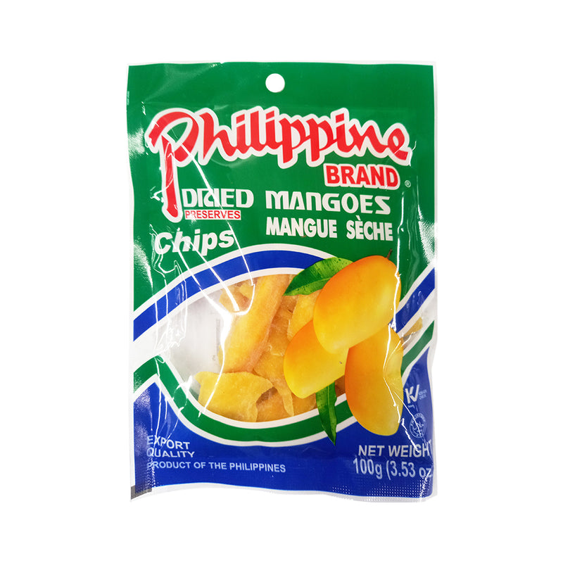 Philippine Brand Dried Mango Chips 100g