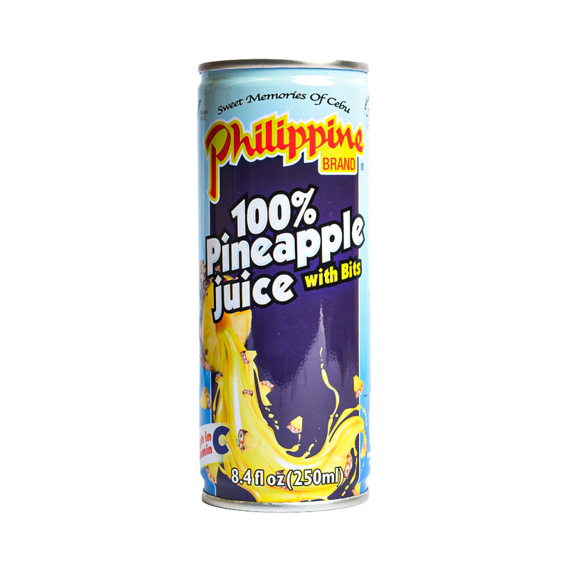Philippine Brand Juice Drink Pineapple With Bits 250ml