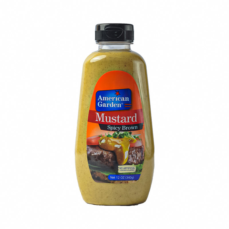 American Garden Spicy Brown Mustard 340g