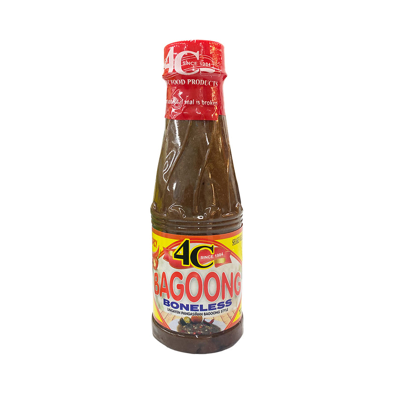 4C Boneless Bagoong Hot And Spicy 180ml