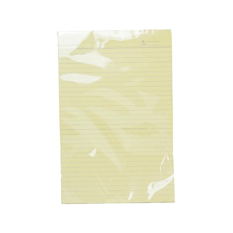 Fine Arts Postmark Yellow Ruled Pad