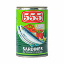 555 Sardines in Tomato Sauce 425g