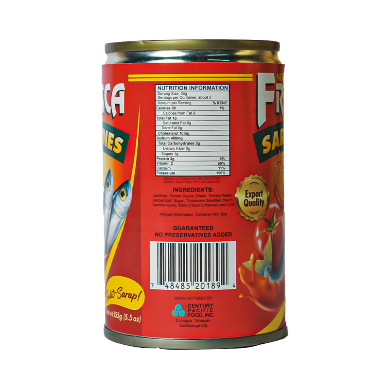 Fresca Sardines Hot And Spicy 155g