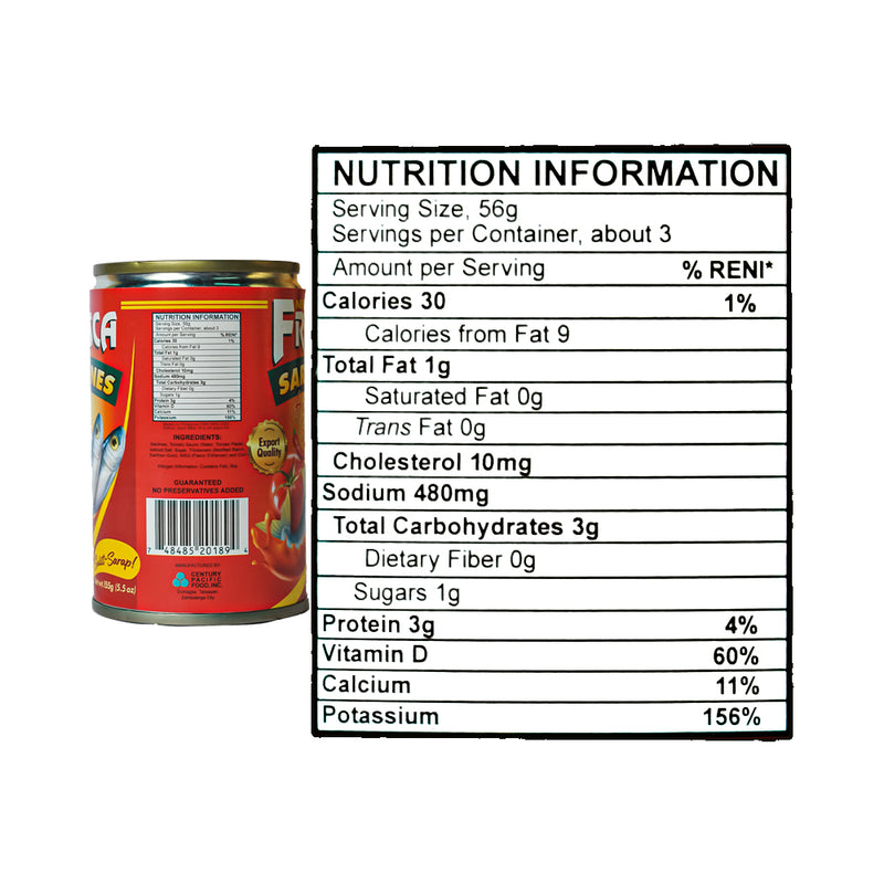 Fresca Sardines Hot And Spicy 155g