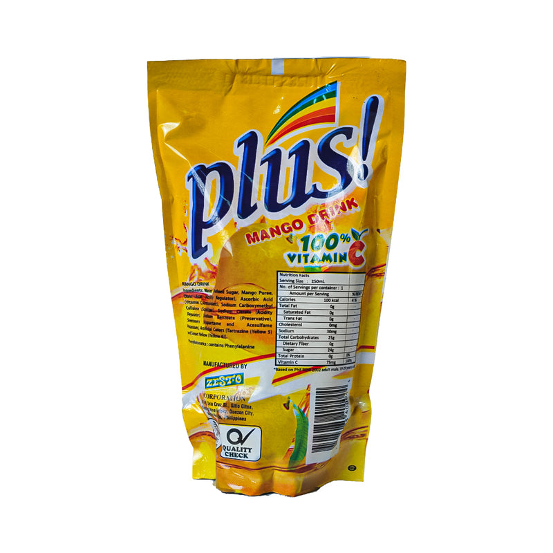 Plus King Size Juice Mango 250ml