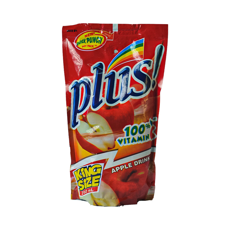 Plus King Size Juice Apple 250ml x 10's