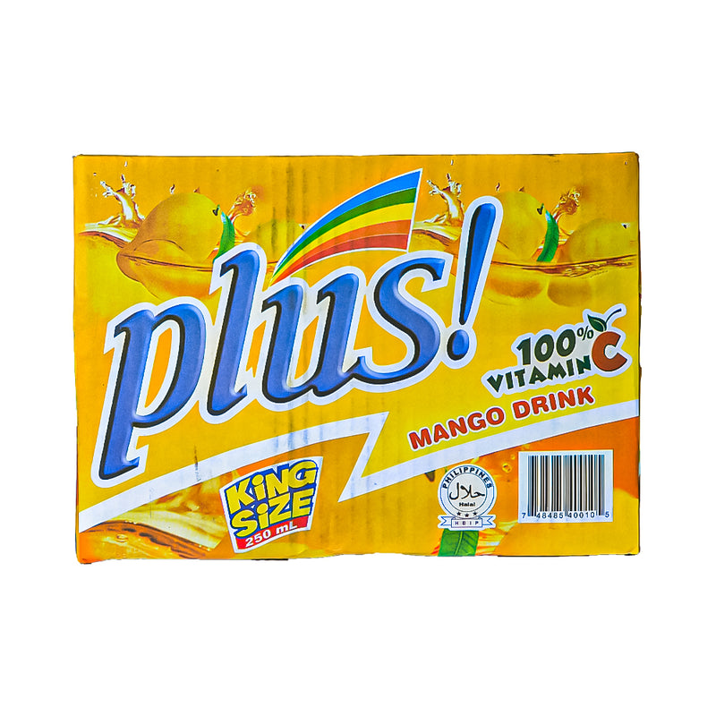 Plus King Size Juice Mango 250ml x 10's