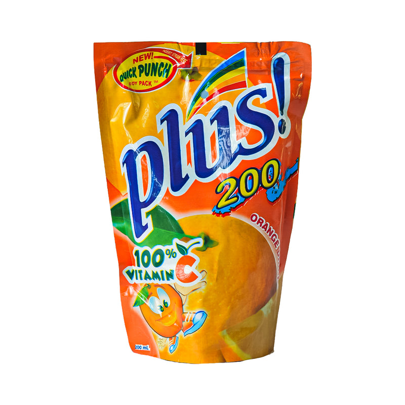 Plus 200 Juice Drink Orange 200ml x 10's