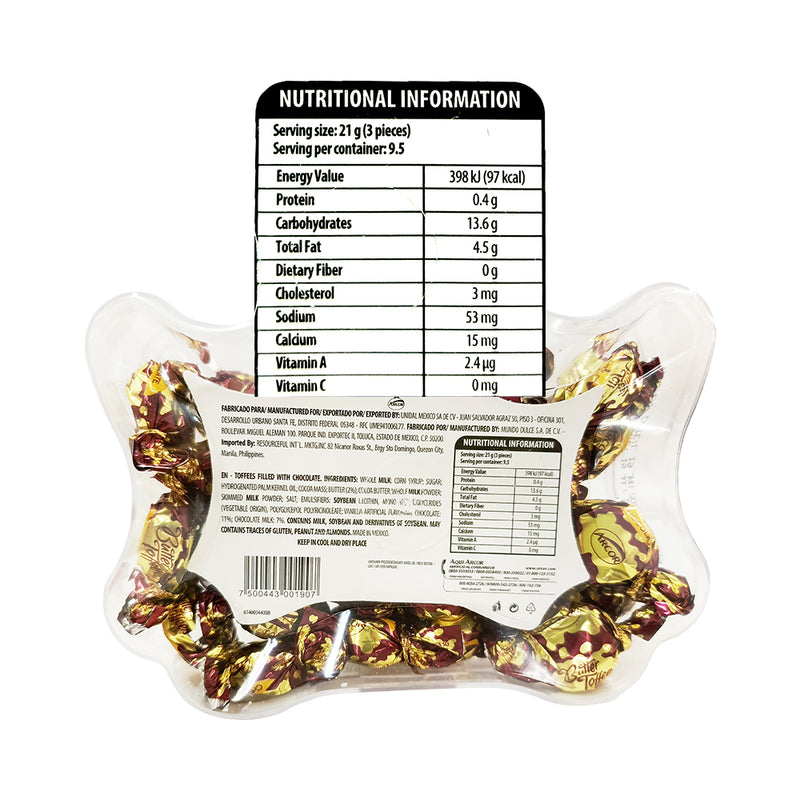 Arcor Butter Toffee Collection Chocolate 200g