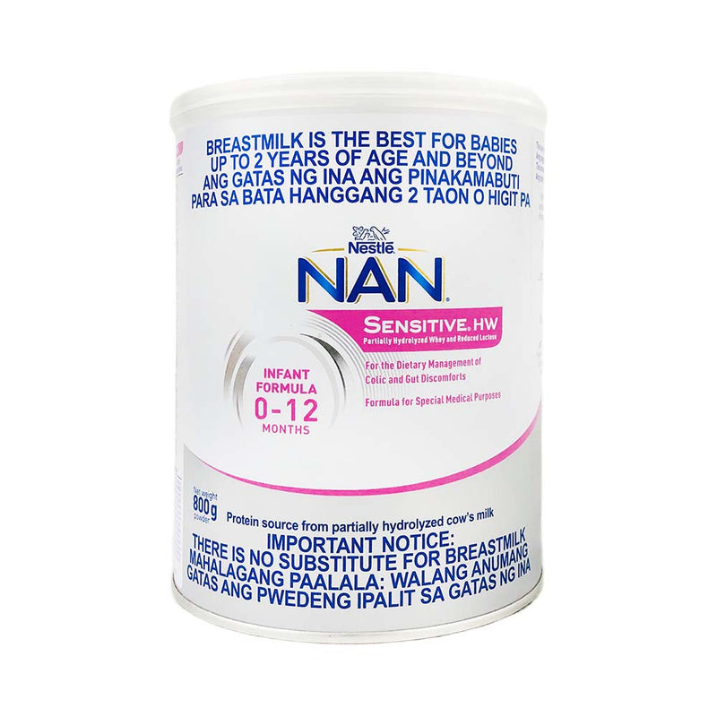 Nan Sensitive HW Infant Formula 0-12 Months 800g