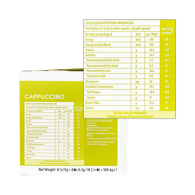 Nescafe Dolce Gusto Capsule 186.4g