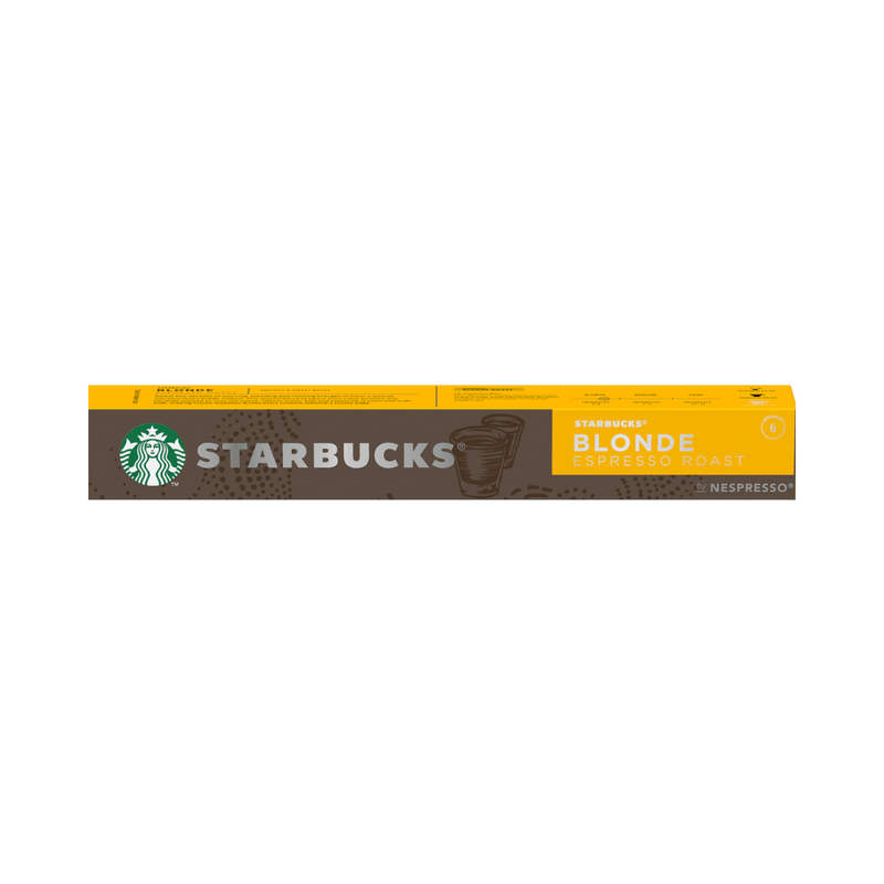 Starbucks Blonde Espresso Roast 10's