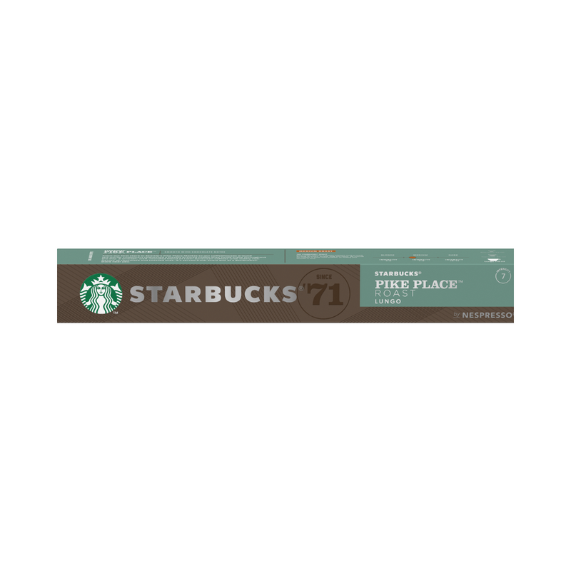 Starbucks Pike Place Roast Lungo Nespresso 10's