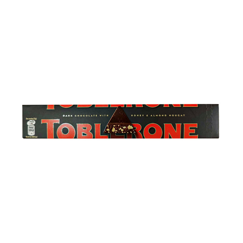 Toblerone Dark Chocolate Bittersweet With Honey And Almond 100g