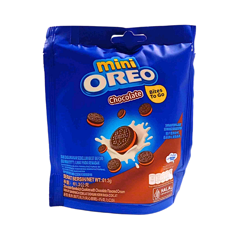 Oreo Mini Sandwich Cookies Chocolate 61.3g