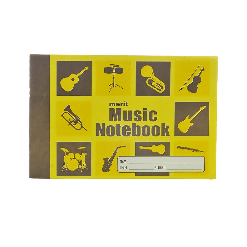 Merit Music Notebook Small 20 Leaves