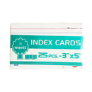 Merit Index Card 3 x 5 25's