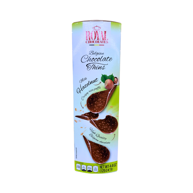 Royal Chocolates Belgian Chocolate Thins 125g 4.4oz