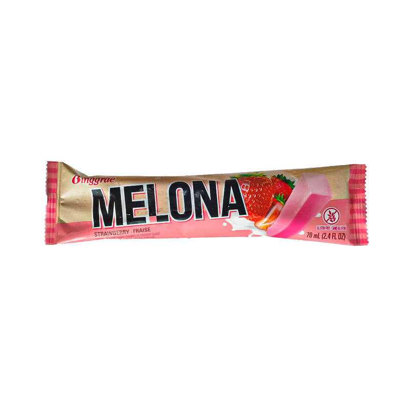 Melona Ice Cream Bar Strawberry 70ml