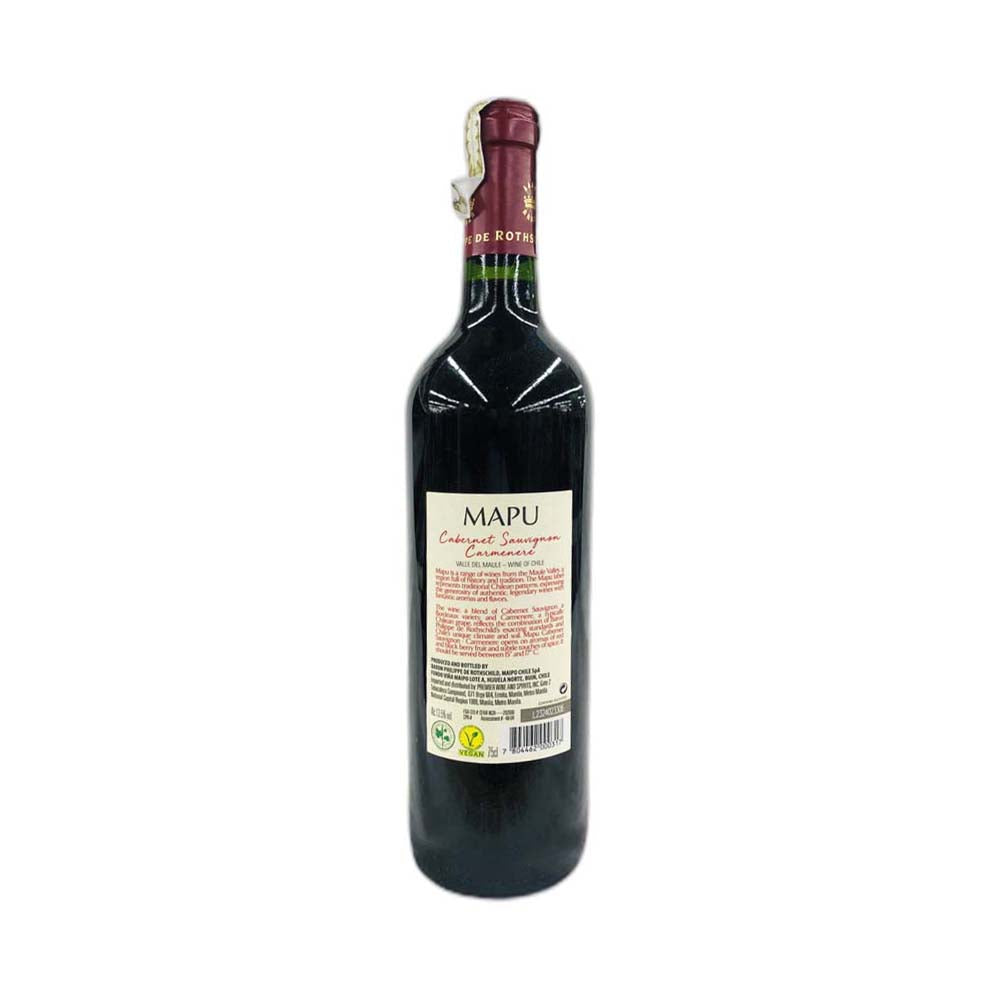 Mapu Rose Mapu 2014 Cabernet Sauvignon Carmenere Chile Red Wine 750ml