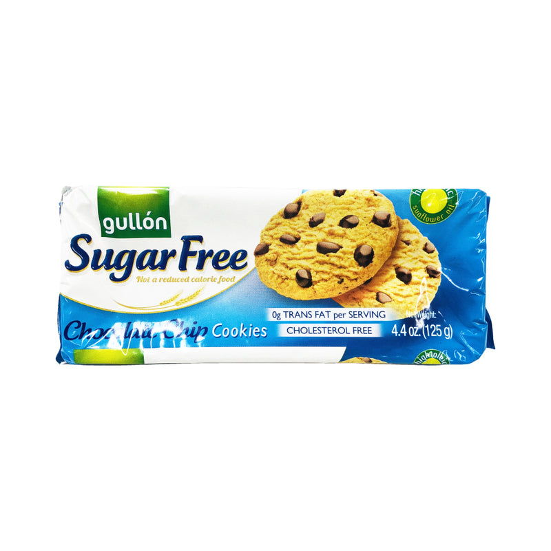 Gullon Sugar Free Chocolate Chips Cookies 125g