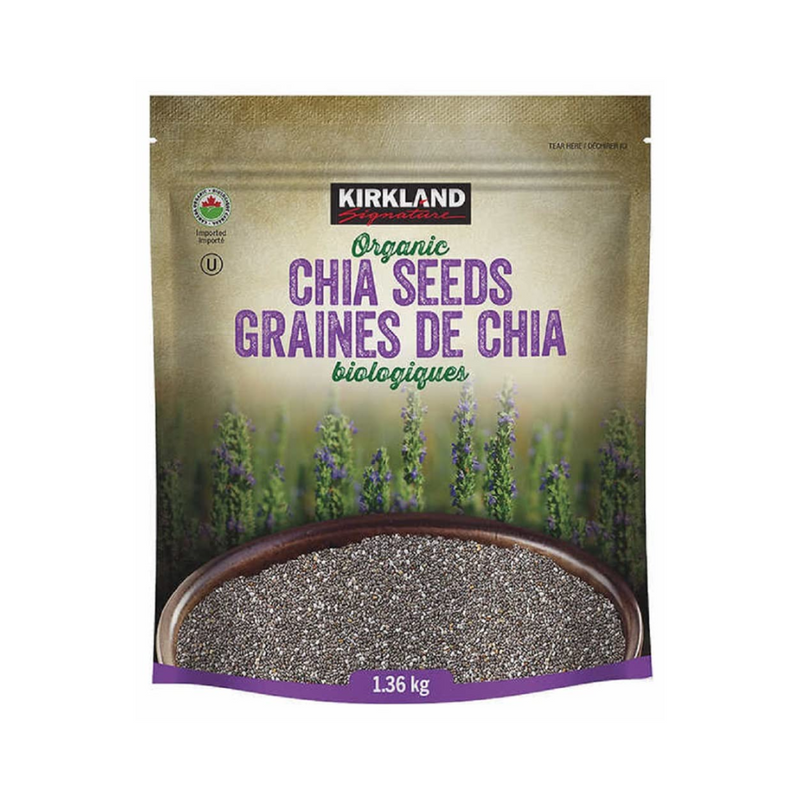 Kirkland Signature Organic Chia Seeds 1.36kg