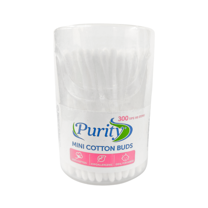 Purity Mini Cotton Buds 300 Tips