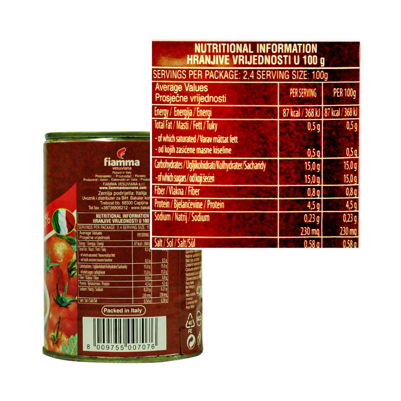 Fiamma Vesuviana Tomato Paste 400g