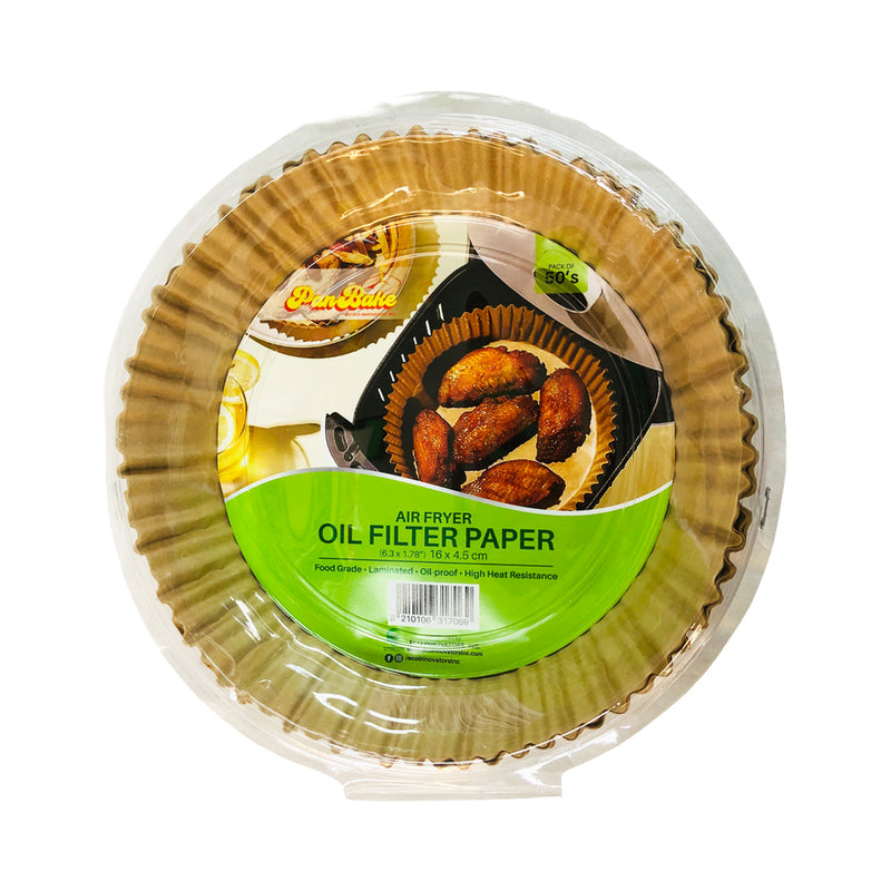 Air Fyer Oil Filter Paper Round 16 x 4.5cm 50’s