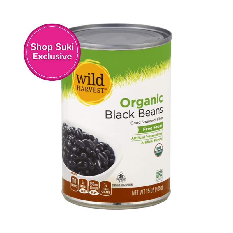 Wild Harvest Organic Black Beans 425g
